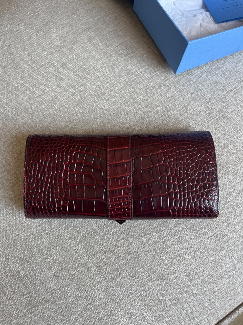 Smythson Jewelry Clutch NWT in box - Picture 7 of 7